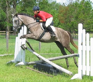 Alaskan Crown in July 2005 with Linnea.