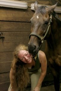 Fort Mason loves his mom! - August 2005
