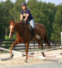 Honor and Valor with mom Dana - September 3, 2005