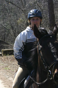 Joe Bear and his mom Paula Gunnels. March 4, 2007
