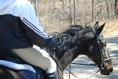 Joe Bear and his mom Paula Gunnels. March 4, 2007