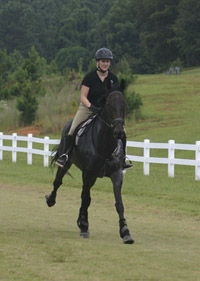 Joe Bear at Oxer Farm in May 2005