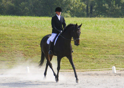 Joe Bear and Paula at Oxer Farm -October 2005.