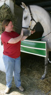 Dr. Jennifer Dunlap has purchased her second Prospect Horse and her third horse from Bits & Bytes Farm.