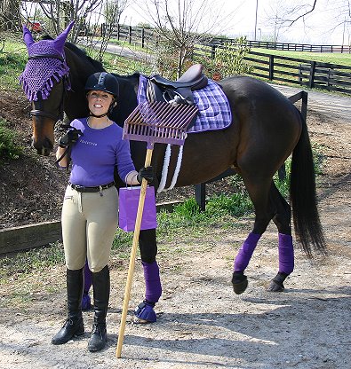 Color Coordinated Cloned Colony and mom Sally.
