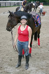 Mactavish and Leighton in their red, white and blue colors.