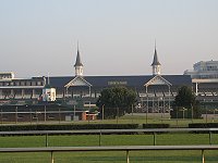 Churchill Downs in the morning