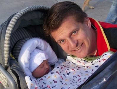 Tucker and his dad Bryan.