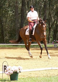 Victory canters her dressage test to Victory! - September 16, 2006