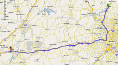 Click to enlarge map.